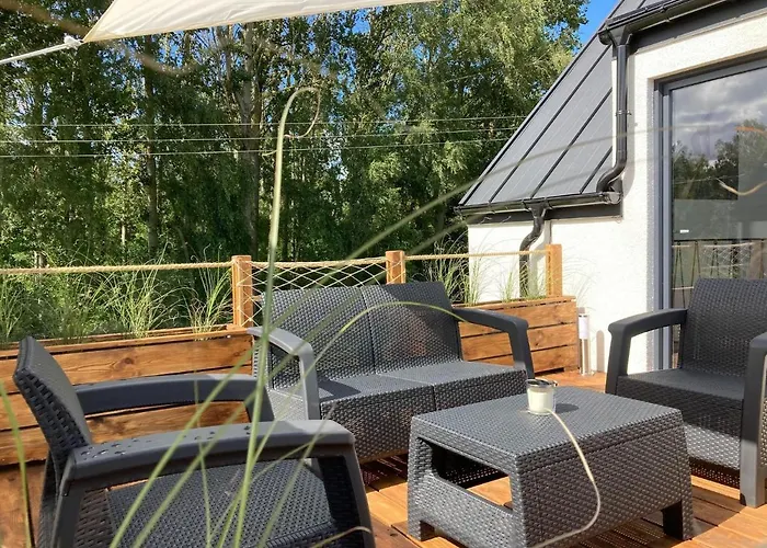 Stunning Holiday Home In Swinouscie With Swimming Pool